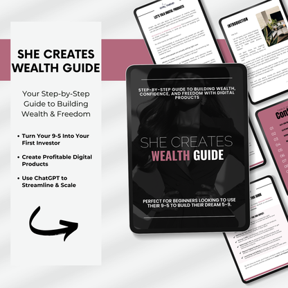 She Creates Wealth Guide