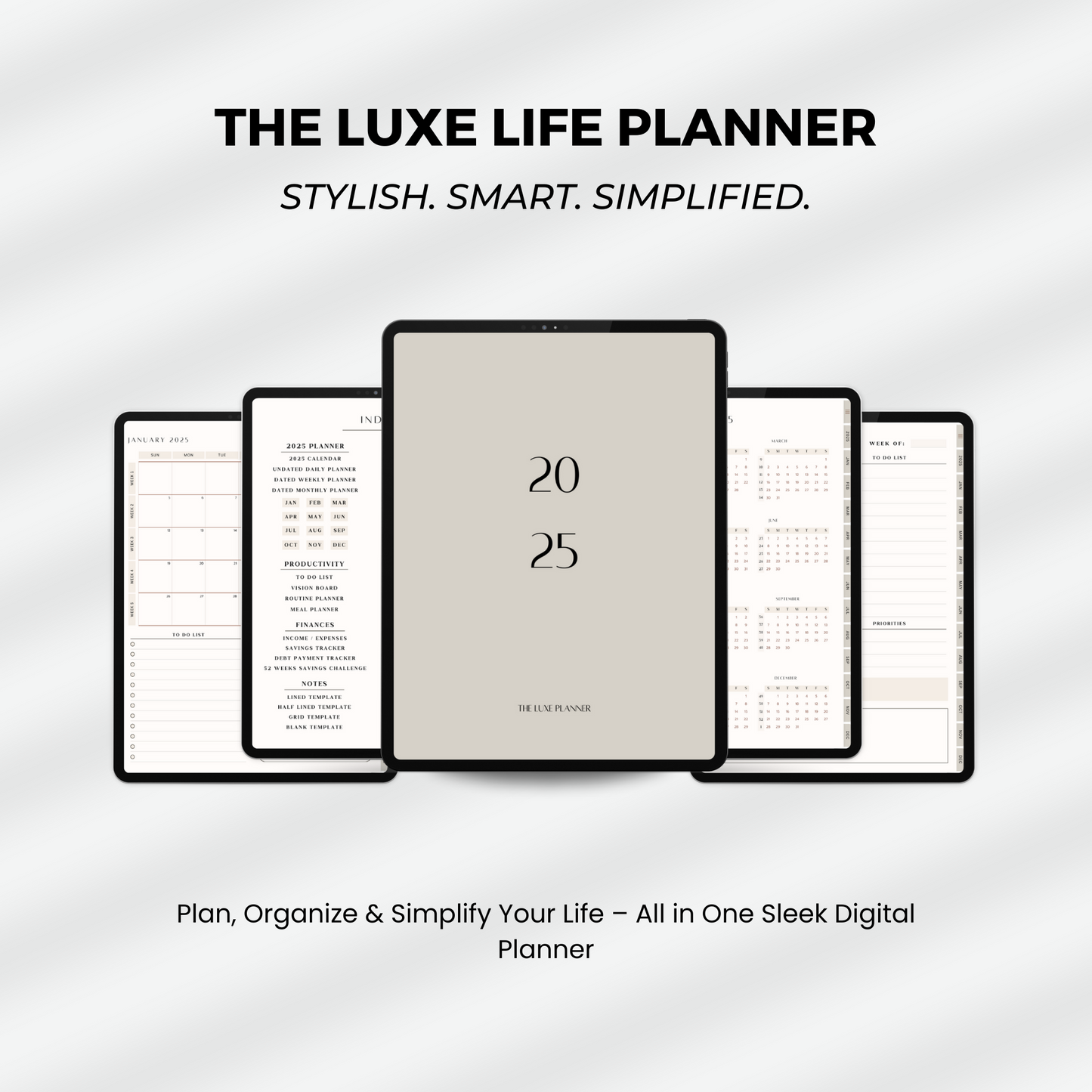 The Luxe Life Planner