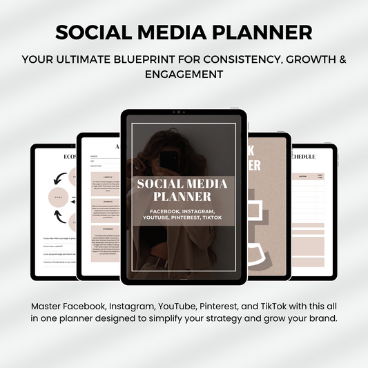 Ultimate Social Media Planner Bundle